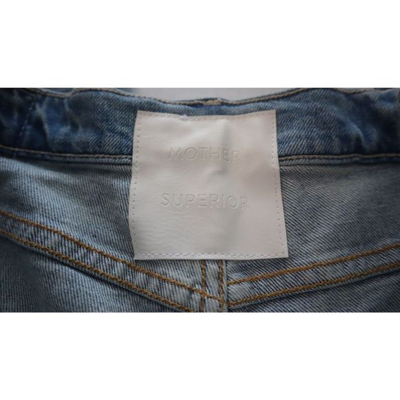 Mother Superior Sz 29 An Icy Confession Denim The Trickster Ankle Jeans $288 - Picture 13 of 16
